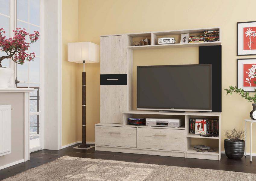 гостиная премьера тумба комбинированная мокко пикард в Нижневартовске