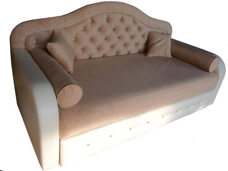 тахта детская с каретной стяжкой и стразами в Нижневартовске