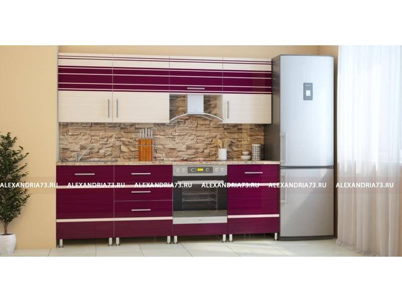 кухонный гарнитур александрия акрил в Нижневартовске