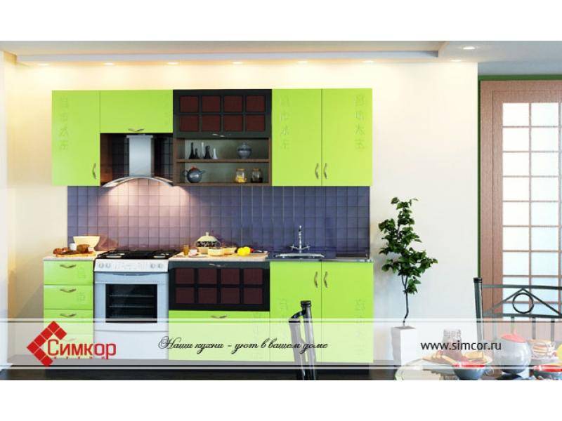 кухня иероглиф мдф в Нижневартовске