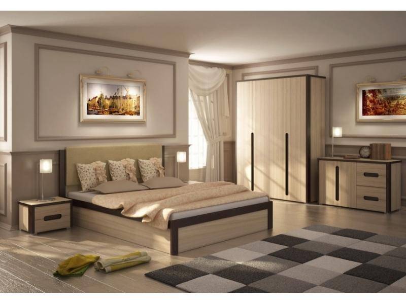 спальня в стиле минимализм альба 1 в Нижневартовске