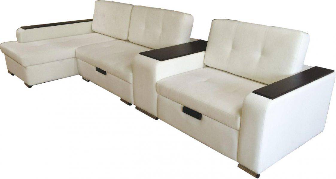 диван угловой максимус-5 с нестандартным общим локтем в Нижневартовске