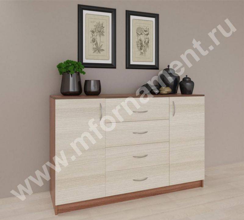 комод (4 ящика 2 двери) в Нижневартовске