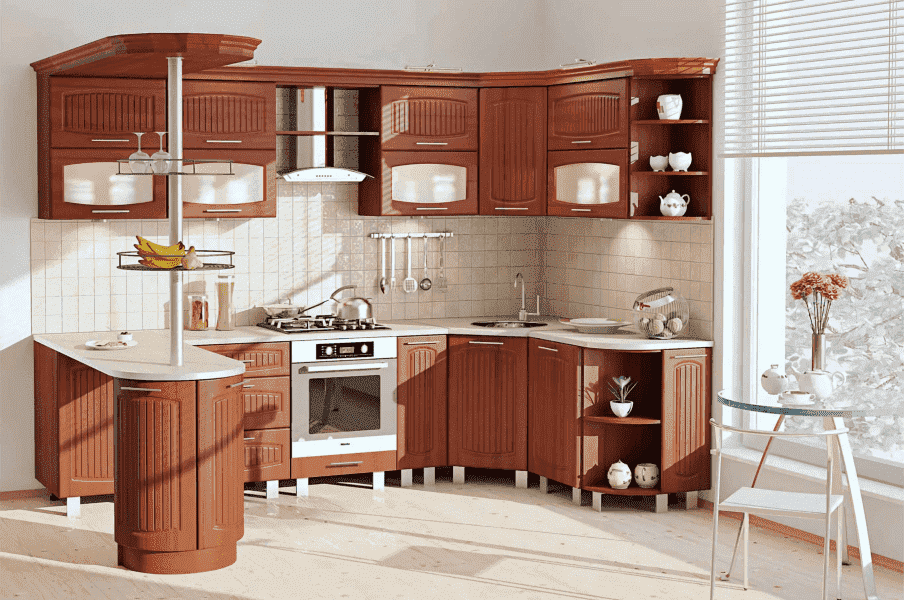 кухня с барной стойкой сопрано в Нижневартовске