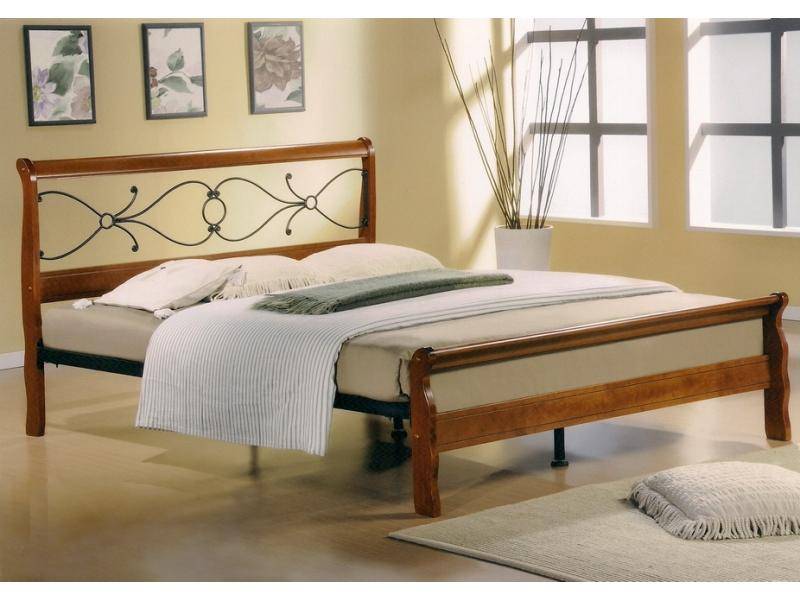 кровать двуспальная деревянная 6134 в Нижневартовске