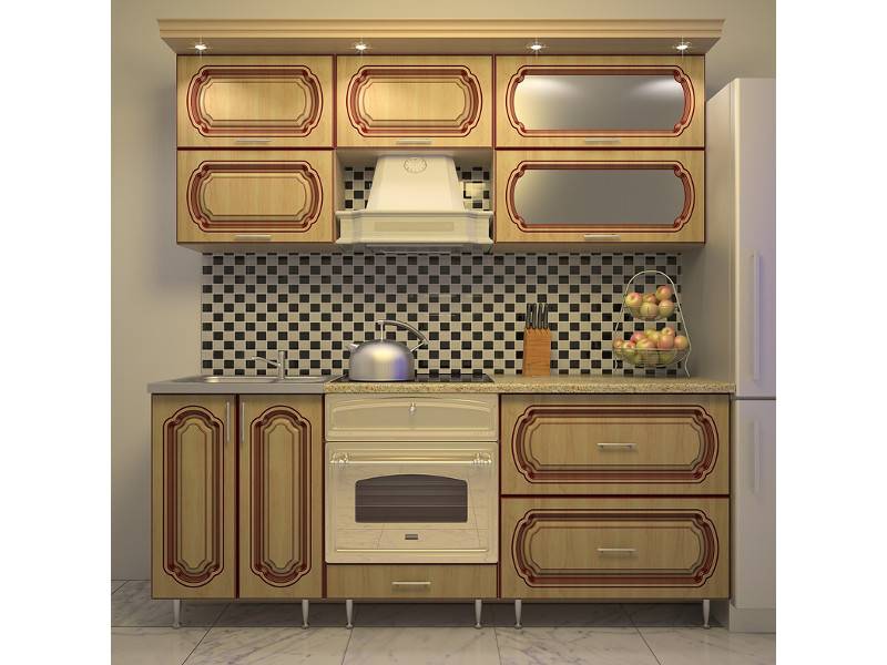 кухня прямая дебора патина в Нижневартовске