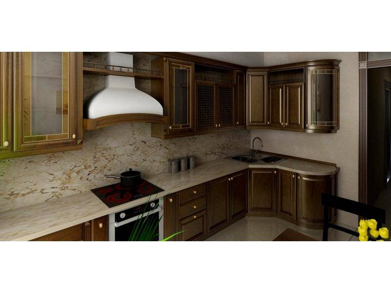 кухонный гарнитур угловой 08 в Нижневартовске