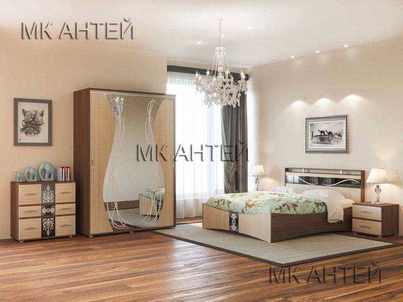 спальный гарнитур вега в современном дизайне в Нижневартовске