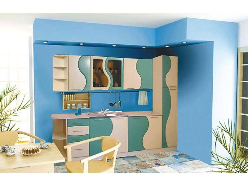 кухня прямая «волна 10» в Нижневартовске