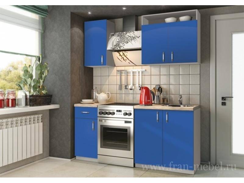 синий кухонный гарнитур софия в Нижневартовске