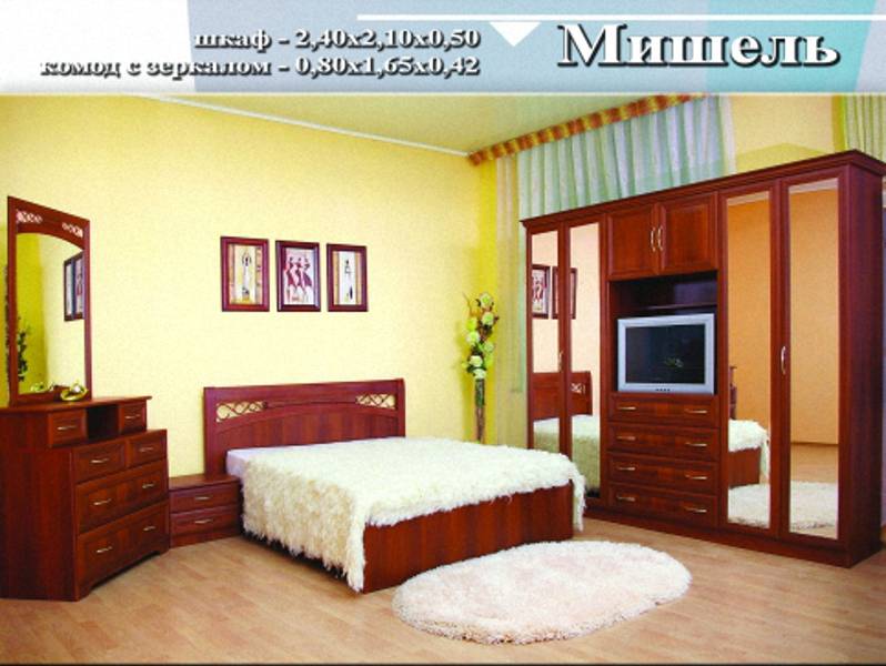 спальный гарнитур «мишель» в Нижневартовске