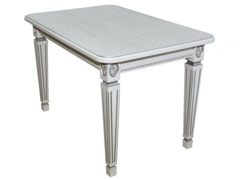 стол обеденный меран 01 белый/патина в Нижневартовске