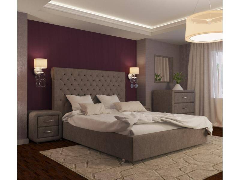 кровать богема вельвет 96 в Нижневартовске