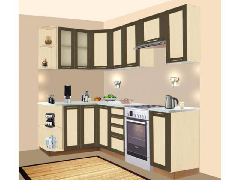 кухня угловая лита - 7 мм в Нижневартовске