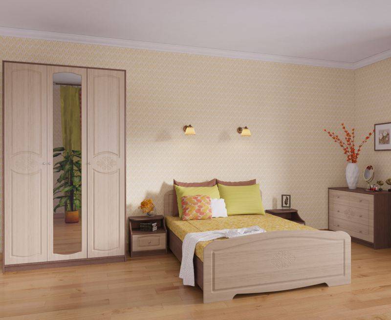 спальный гарнитур селена 2 мдф в Нижневартовске