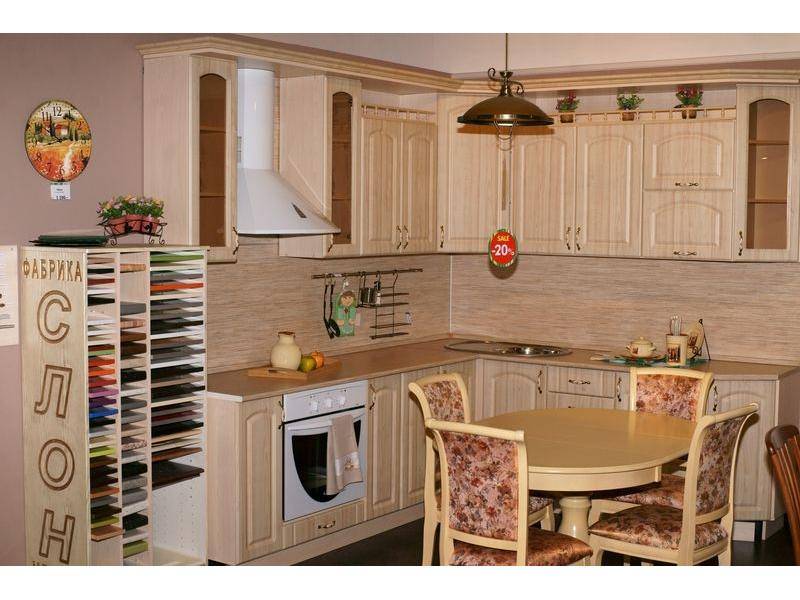 кухня угловая арка клен в Нижневартовске