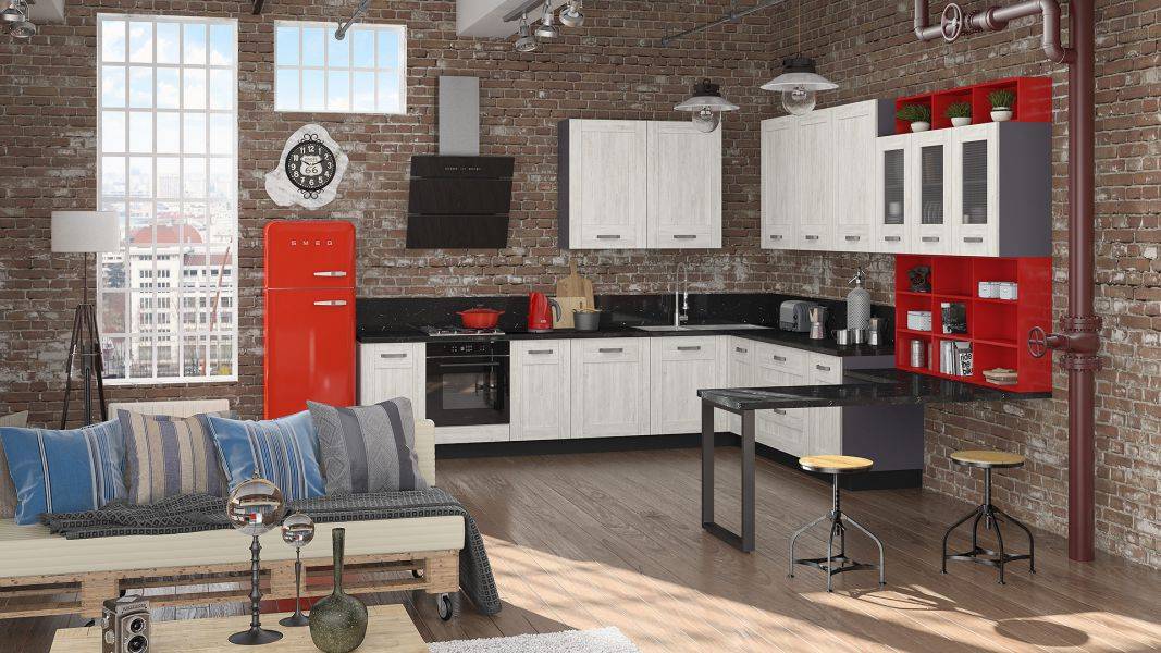 стильная угловая кухня грета в Нижневартовске