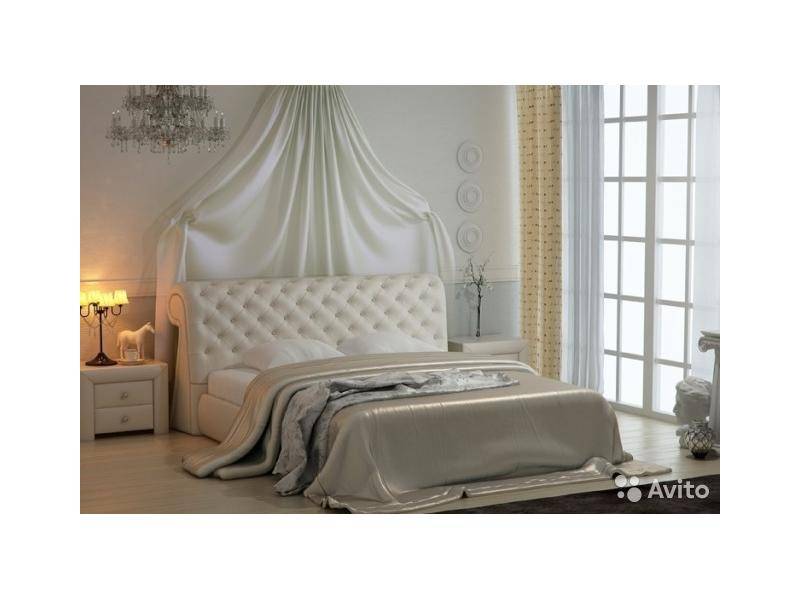 белая кровать letto 11 в Нижневартовске