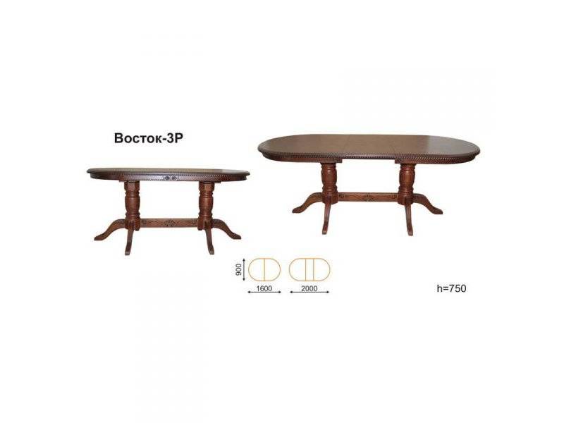 стол кухонный восток 3р в Нижневартовске