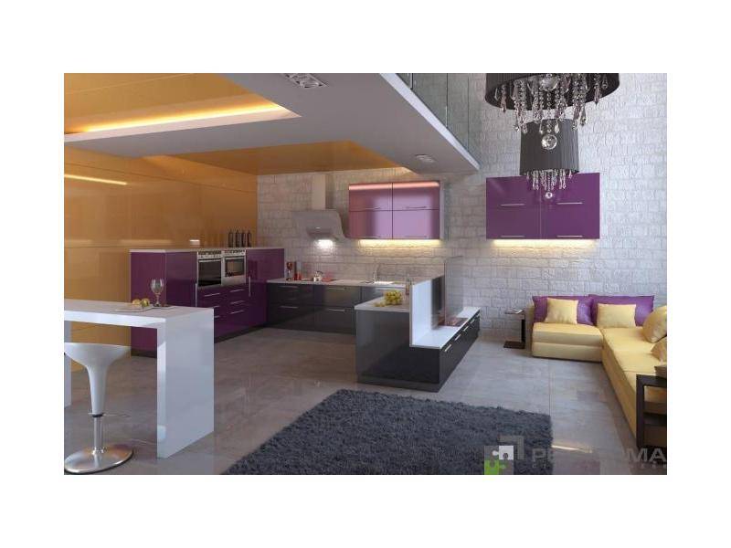 угловая кухня модерн 005 в Нижневартовске