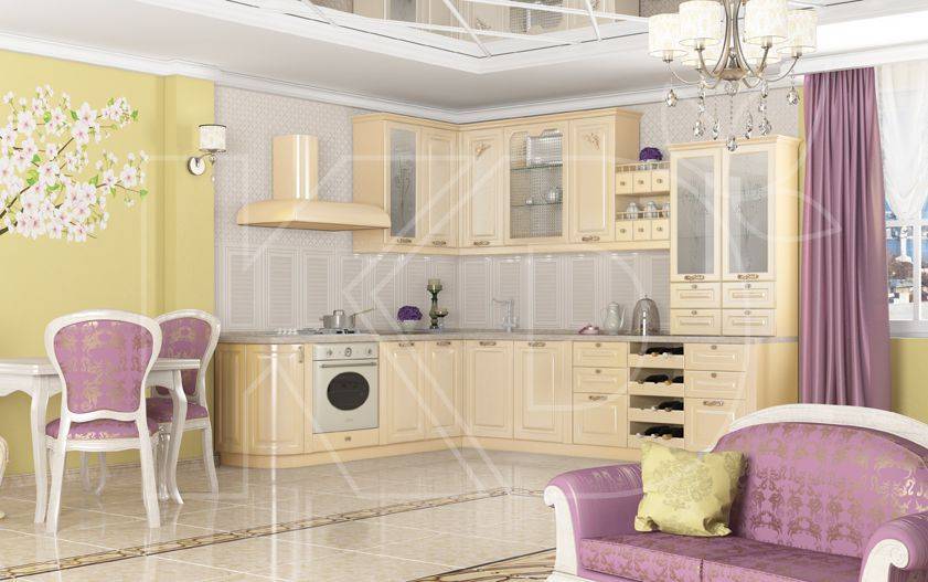 идеальная кухня айвори в Нижневартовске