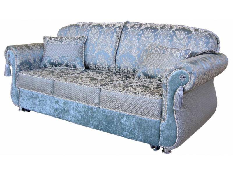 красивый голубой диван модель 020тт в Нижневартовске
