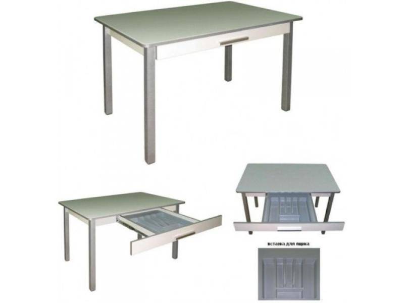 стол обеденный с ящиком м142.70 в Нижневартовске