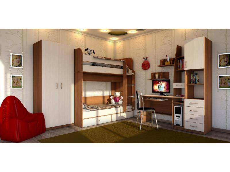 мебель для детской комнаты саша 2 в Нижневартовске