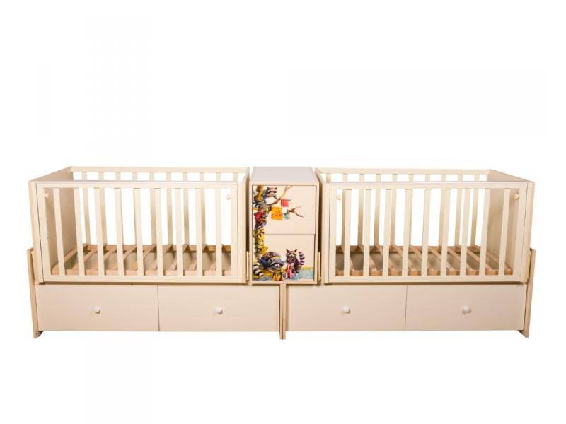 детская кроватка ктм близнецы еноты в Нижневартовске