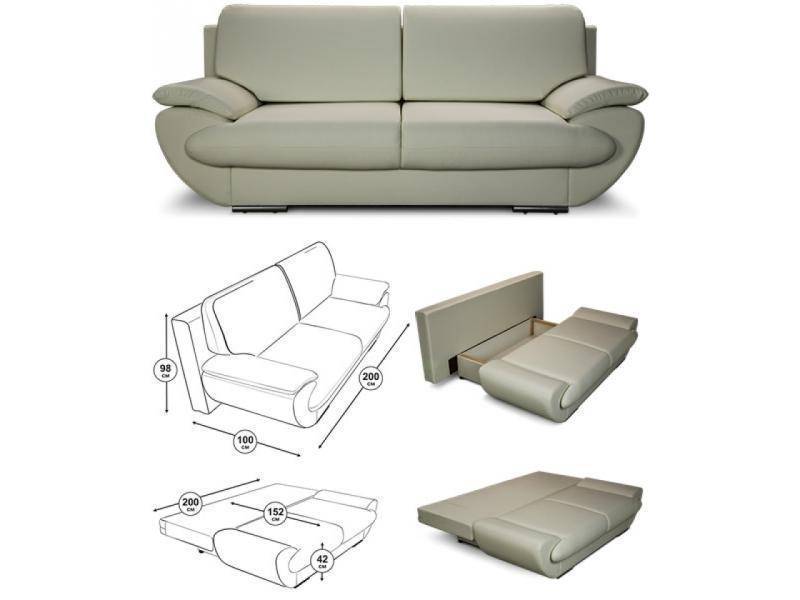 диван прямой лео в Нижневартовске