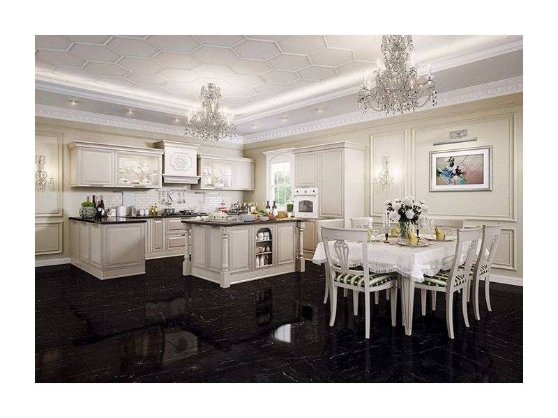 кухня dolomite с островом в Нижневартовске