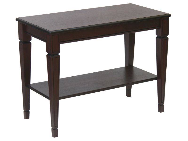 стол журнальный васко в 84н темно-коричневый/патина в Нижневартовске