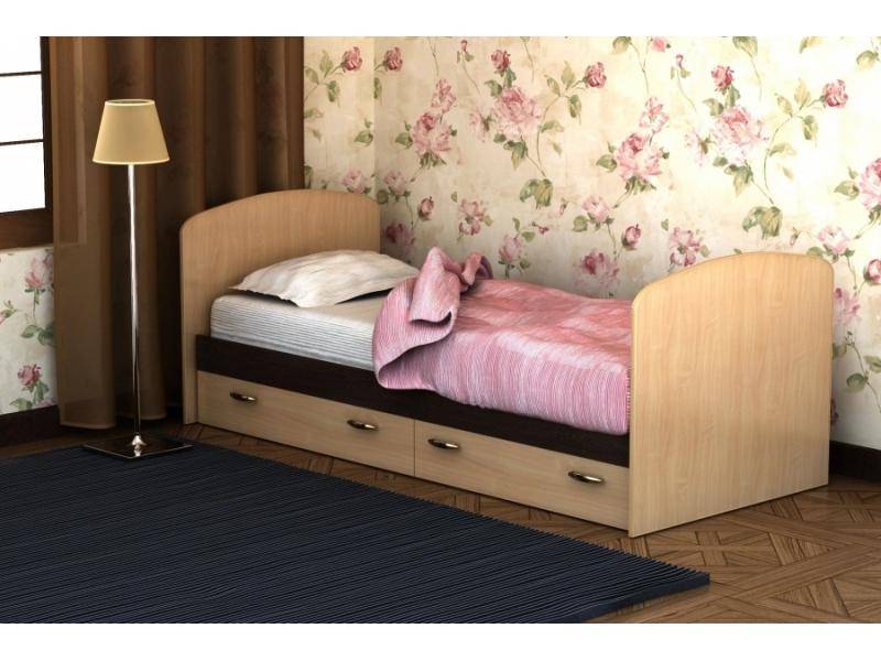 кровать с ящиками от детской фрегат 2 в Нижневартовске