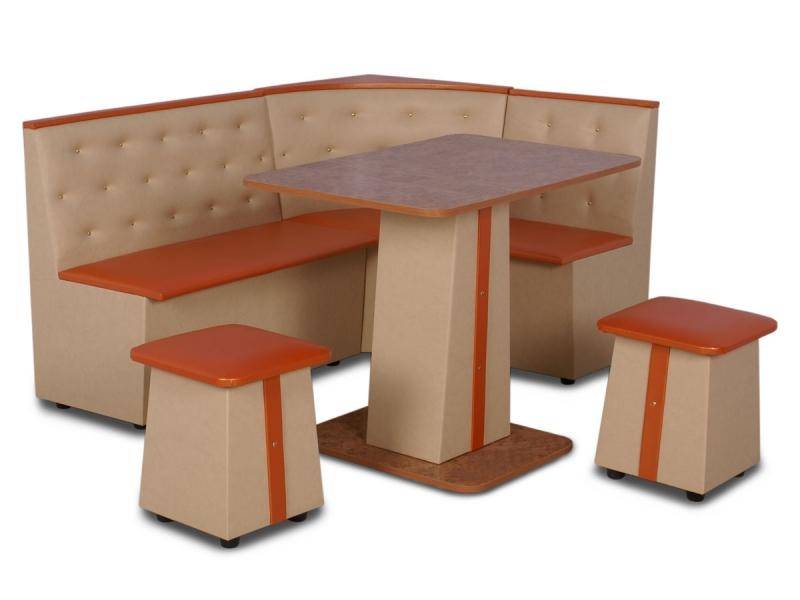 обеденная группа люкс рыжий в Нижневартовске