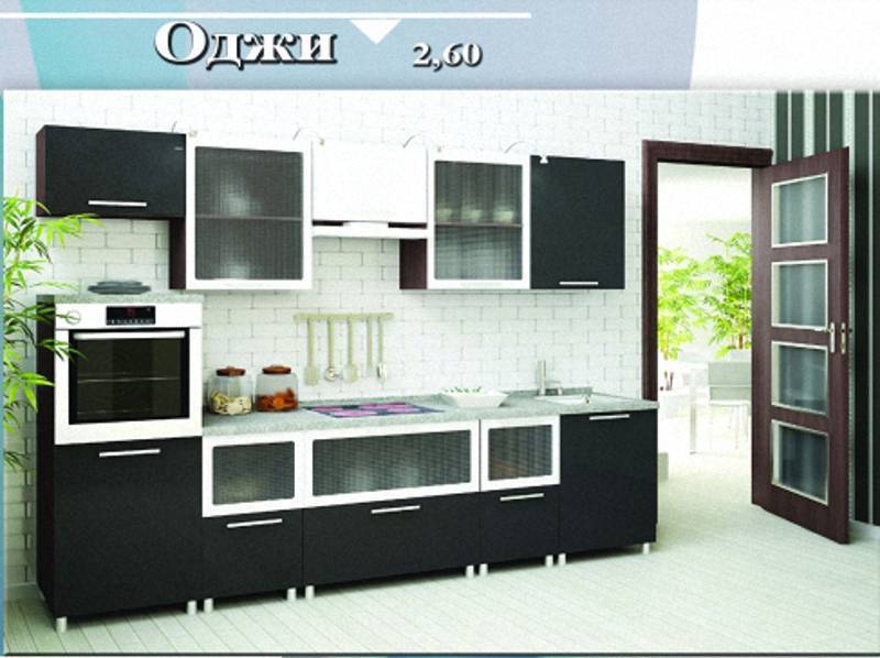 кухня прямая «оджи» в Нижневартовске