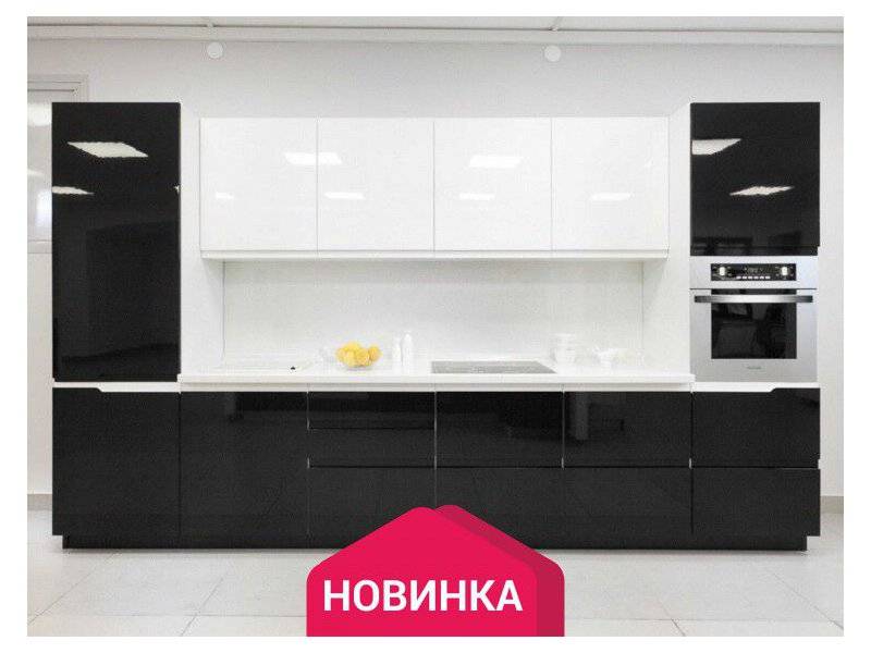 ультрамодная крашеная кухня акцент в Нижневартовске