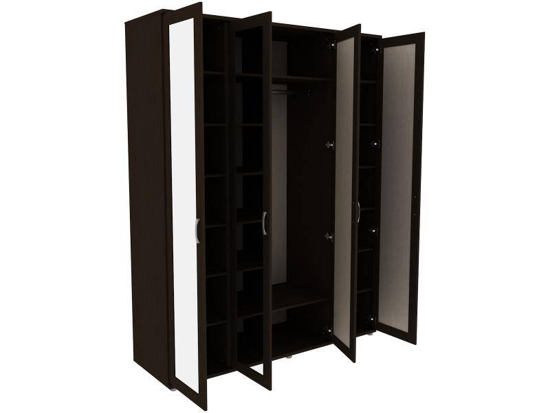 шкаф для одежды с зеркалами 514.02 в Нижневартовске