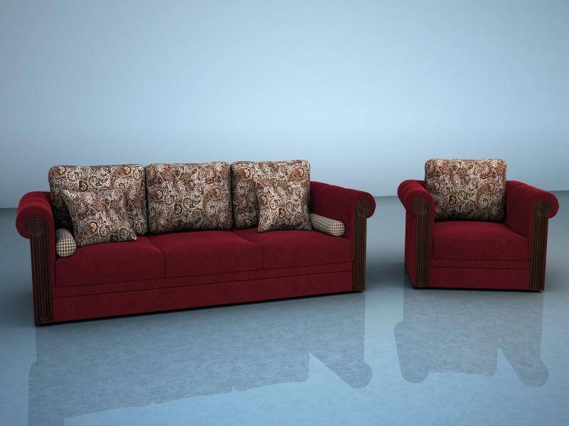 диван прямой честер тройной в Нижневартовске