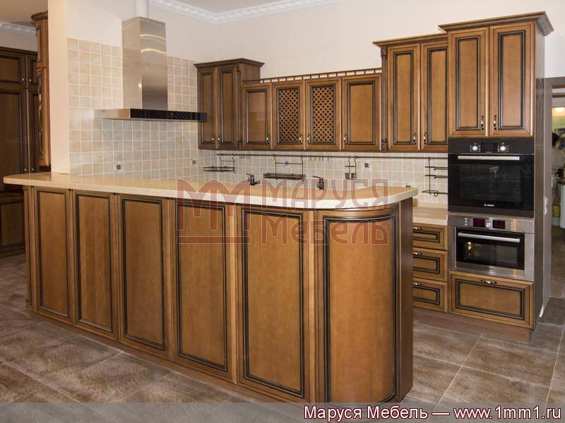 кухня прямая италия массив в Нижневартовске