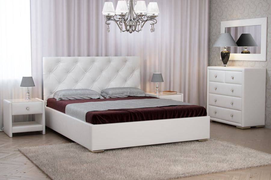 белоснежная кровать глория в Нижневартовске