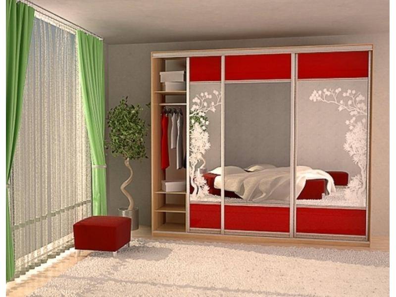 шкаф-купе с зеркалами в Нижневартовске