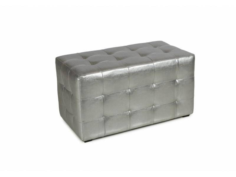 серебристый пуф пф-11 в Нижневартовске