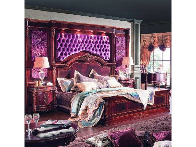 роскошная спальня в стиле барокко aleksandria в Нижневартовске