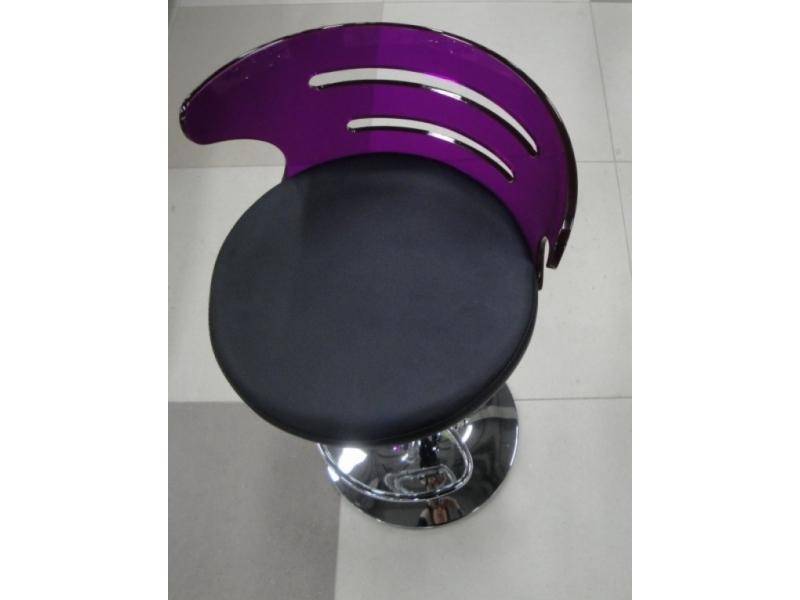 стул барный черный со спинкой в Нижневартовске