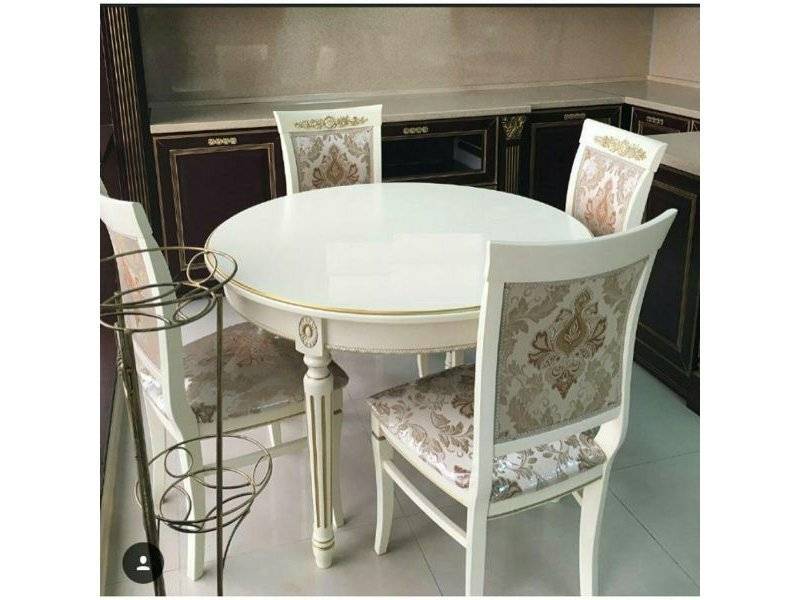 стол барби круглый раздвижной в Нижневартовске