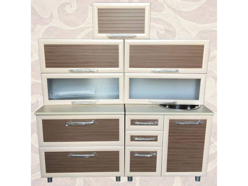 комбинированная прямая кухня в Нижневартовске