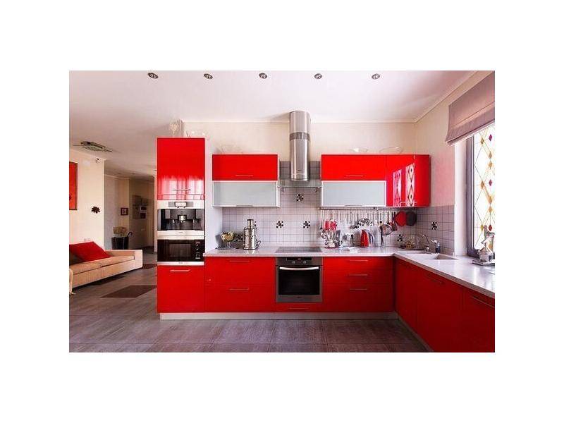 красный кухонный гарнитур в Нижневартовске