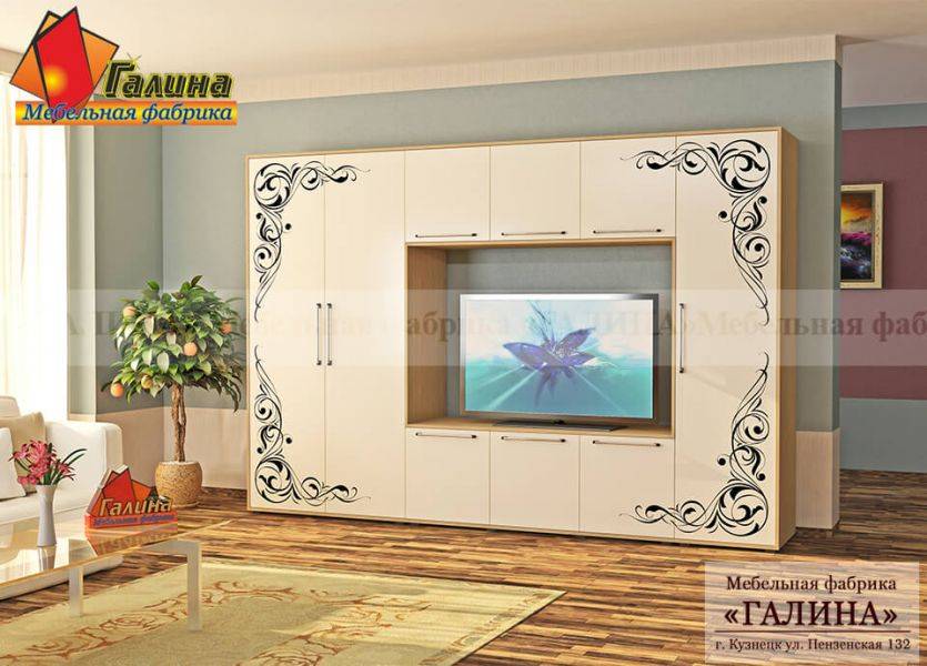 гостиная с фотопечатью ф-05 в Нижневартовске