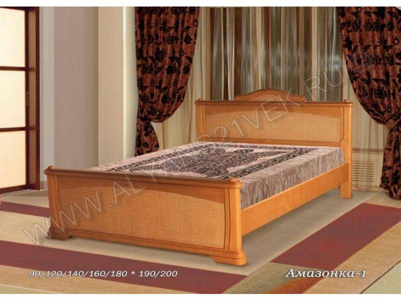 кровать из дерева амазонка 1 в Нижневартовске
