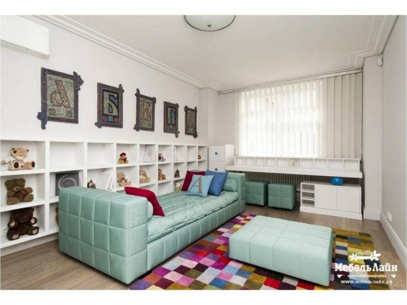 детский диван-кровать с ортопедическим матрасом лории в Нижневартовске